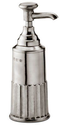 Dispenser, grigio, Metallo (Peltro), cm h18