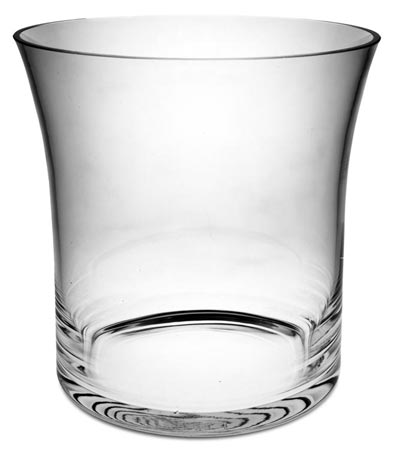 Isbøtte i glass, , blyfri krystall glass, cm 18,5 x h18,5