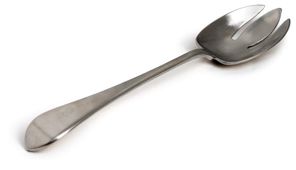 Serving fork, grey, Pewter, cm 30