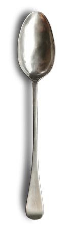 Cucchiaio a servire, grigio, Metallo (Peltro), cm 31