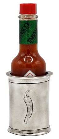 Sauce holder, Γκρι, κασσίτερος, cm Ø 6,5 x h 8