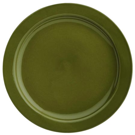 Suport farfurie intinsa verde, verde, Ceramice, cm Ø 27