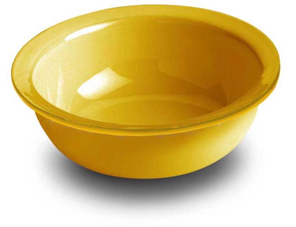 Castron de supa, alb, Ceramice, cm Ø 17,6