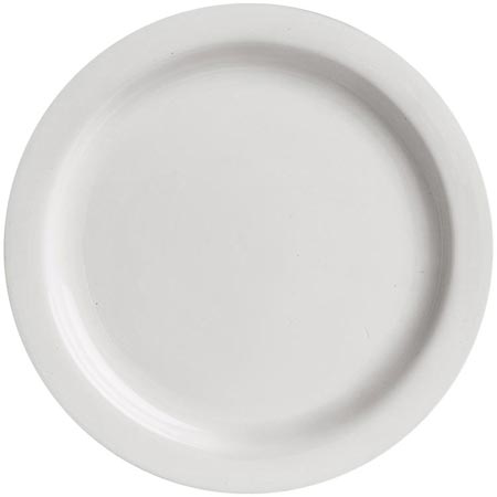 Plato de postre, blanco, Cerámica, cm Ø 19,2