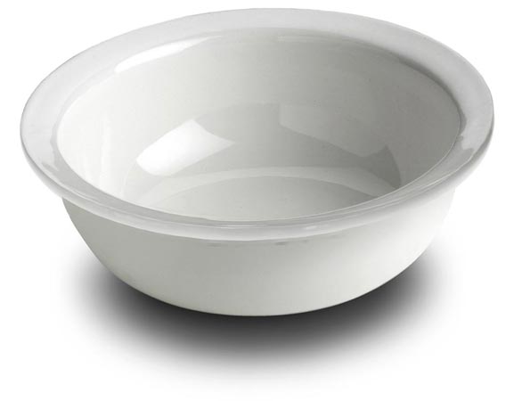 Тарелка для хлорьев, белый, керамический, cm Ø 17,6