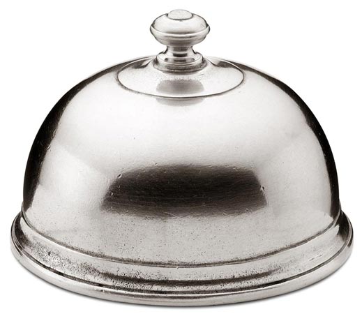 Cloche, gris, Estaño, cm Ø 11 x h 6