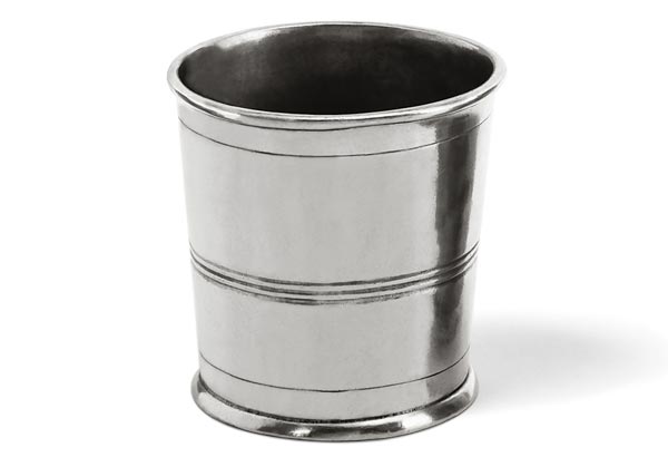 Secchiello, grigio, Metallo (Peltro), cm Ø 13 x h 13
