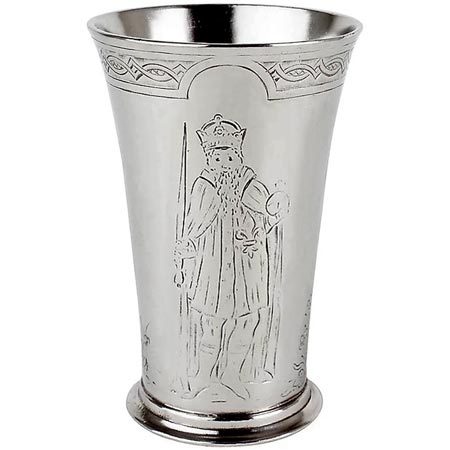 Tall cup, grey, Pewter, cm h 14,5 x cl 35