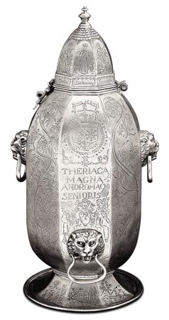 Theriaca Vessel, grey, Pewter, cm h 46