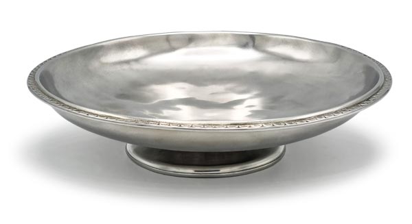 Μπολιέρα υπερυψωμένη, Γκρι, κασσίτερος, cm &Oslash; 23