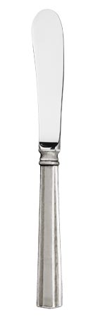 Spalmaburro, grigio, Metallo (Peltro) e Acciaio inox, cm 18,5