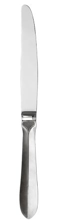 Кованый столовый нож, серый, олова и Нержавеющая сталь, cm 22