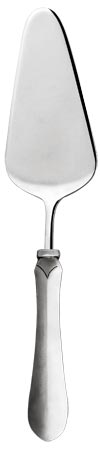 Cake server, grey, Pewter and Stainless steel, cm 27
