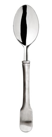 Coffeespoon, grey, Pewter and Stainless steel, cm 15