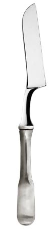 Soft cheese knife, grey, Pewter and Stainless steel, cm 25
