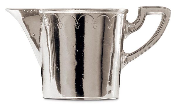 Creamer, grey, Pewter, cm h 8 x cl 35