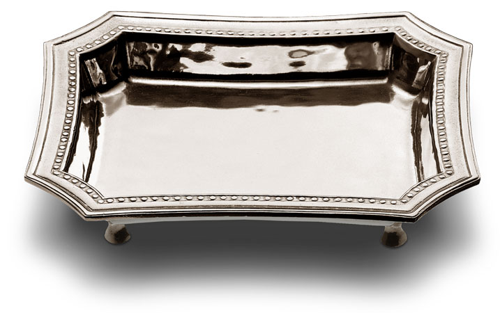 Pocket change tray, grey, Pewter, cm 21,5 x 17