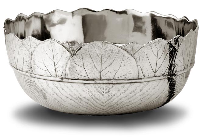 Salad bowl, grey, Pewter, cm Ø25xh10,5