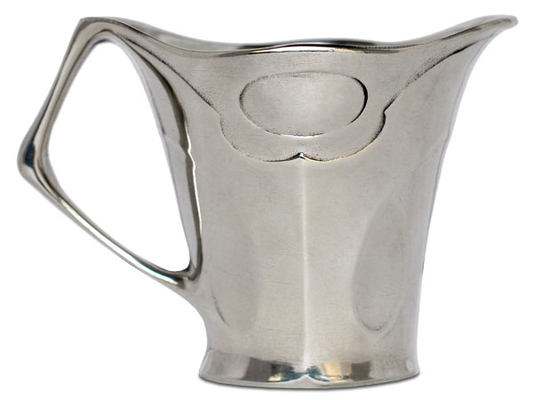 Pot a lait, gris, étain / Britannia Metal, cm h 6.5
