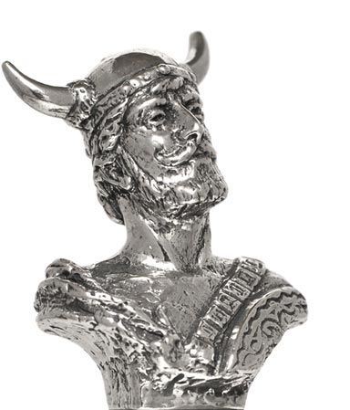 Viking statuette, grey, Pewter, cm h 6,5