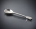 Pewter spoon grey, cm 11