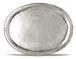 Metalltablett oval   cm 24 x 18,5