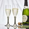 Champagne glass grey, cm h 20,5 x cl 17