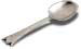 Pewter spoon, grey