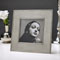 Square pictureframe, lg (Pewter and Glass) 