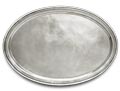 Metall-Tablett oval   cm 52x36,5