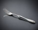 Serving fork (Pewter and Stainless steel) 