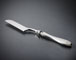 Cuchillo par cheso gris, cm 24,5