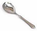 Wide serving spoon, grey