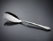 Wide serving spoon grey, cm 28