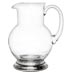 glass pitcher   cm h 22,5  lt 1,5