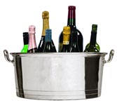 Champagne cooler, Pewter