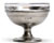 Footed Ice cream cup with glass, grey