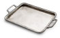 rectangular handles tray   cm 24x19,5