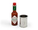 Sauce holder, gri