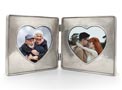 two hearts frame   cm 26.5 x 13