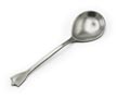 Pewter spoon, grey