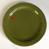 salad/dessert plate - green