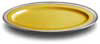 oval platter - gold   cm 37x27
