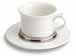 tea cup with saucer   cm h 7 x cl 30