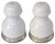 salt & pepper shaker set   cm h 9