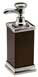 dispenser pour savon (wenge)   cm 6,7x6,7x h18,5