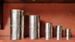 Measuring beaker grey, cm h 18 x Ø 10  cl 100