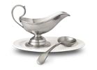 Gravy spoon, Pewter