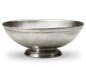 Footed bowl, grey