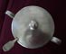 Sugar pot with spoon grey, cm Ø 10